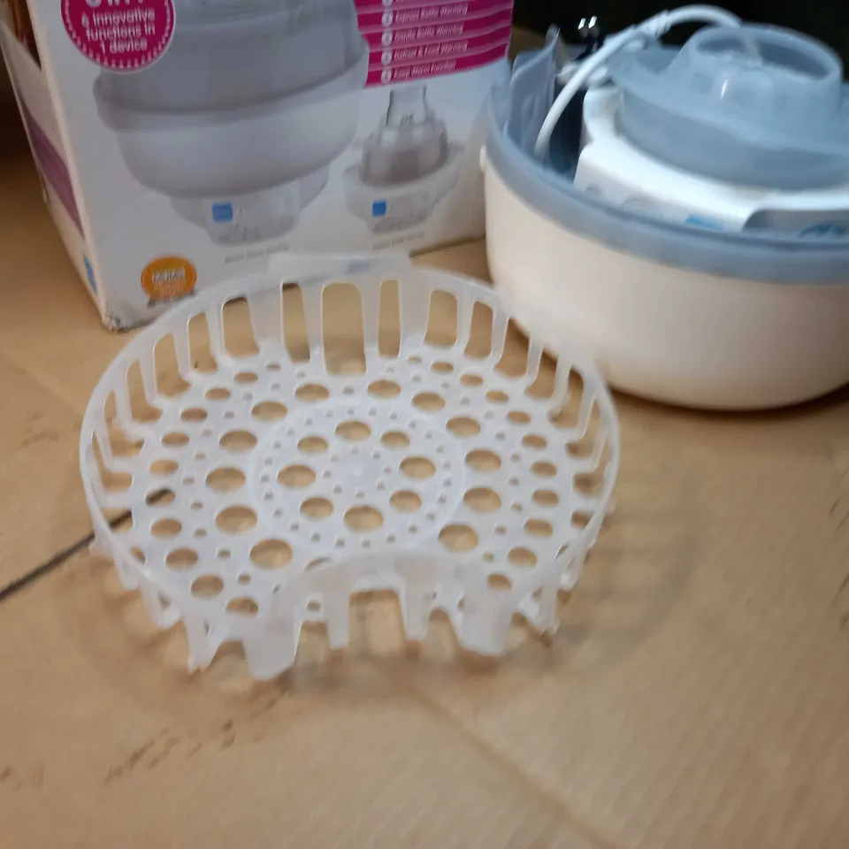 BOXED MAM ELECTRIC STERILISER & BOTTLE WARMER