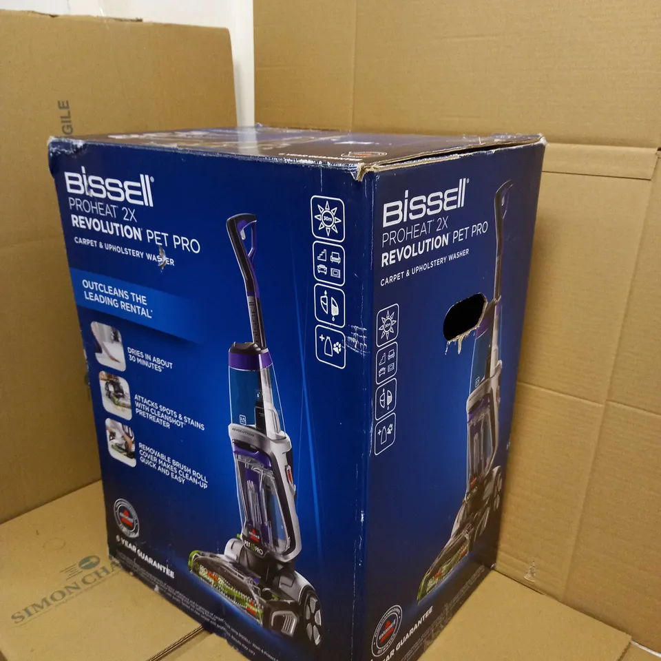 BISSELL PROHEAT 2X REVOLUTION PET PRO CARPET CLEANER 