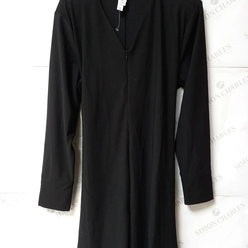 WYNNE LAYERS JUMPSUIT IN BLACK SIZE XL 