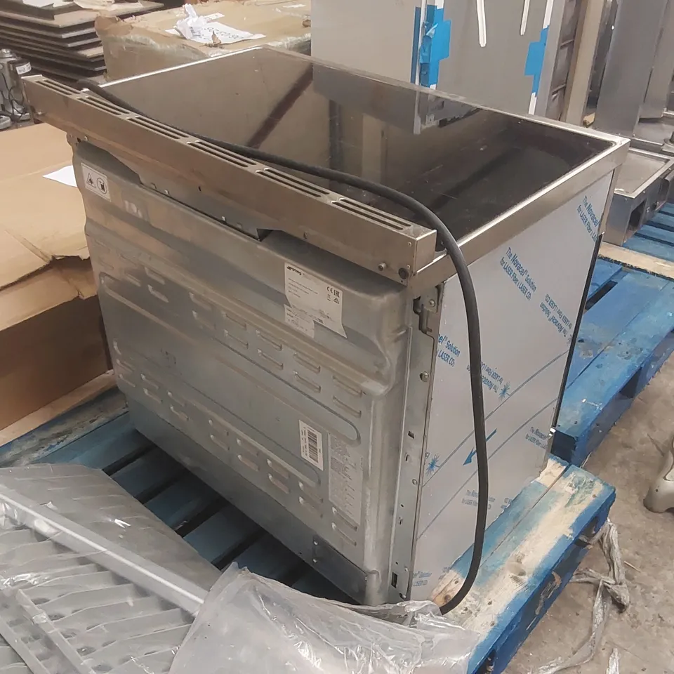 SMEG PORTOFINO CPF9IPAN 90CM WIDE ELECTRIC RANGE COOKER WITH INDUCTION HOB AND PYROLYTIC CLEANING - ANTHRACITE - A+ RATED