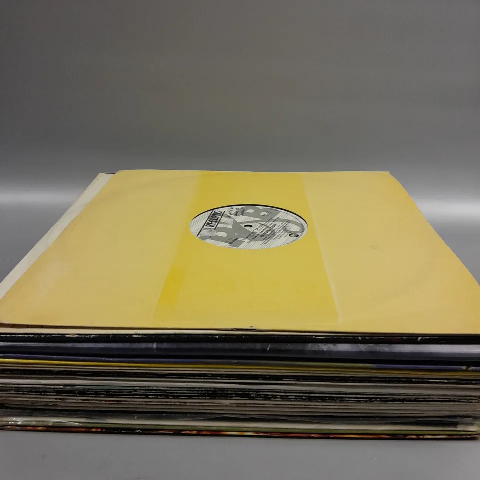 APPROXIMATELY 30 ASSORTED VINYL RECORDS TO INCLUDE GARY LUX, THAT PETROL EMOTION, DUKE ETC