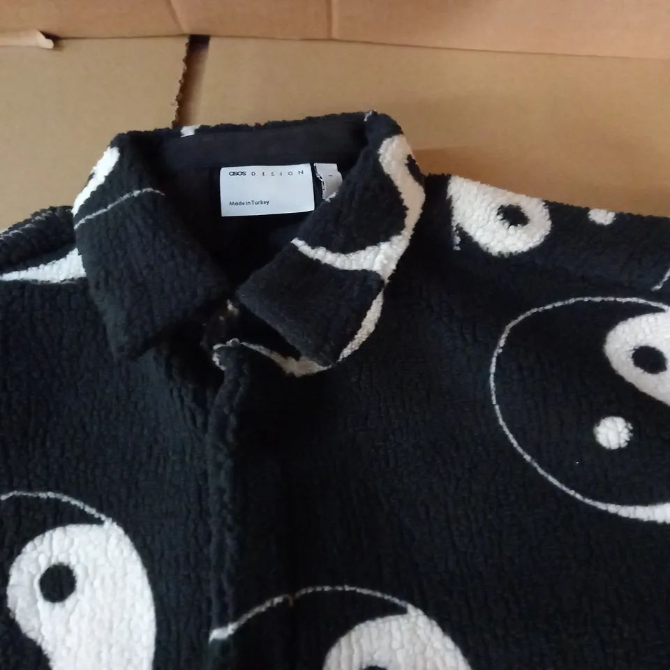ASOS YIN YANG FLEECE SHIRT - S
