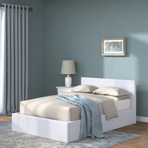 BOXED VIOLETTA UPHOLSTERED OTTOMAN BED (3 BOXES)