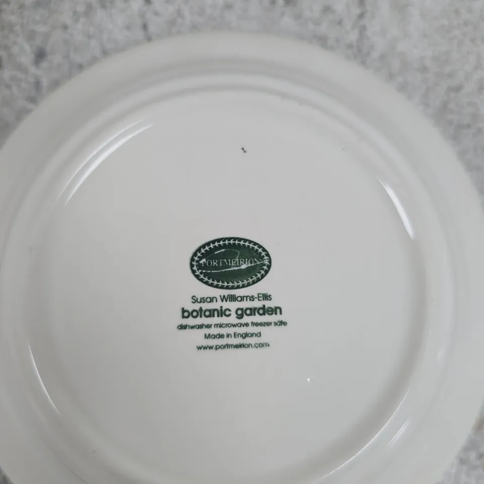 PORTMEIRION BOTANIC GARDEN BOWLS SET OF 5