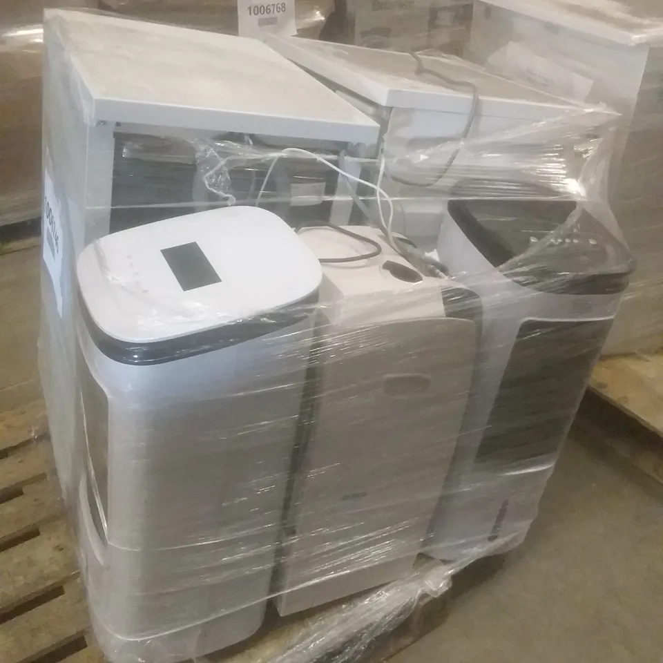 MIDEA MDG09EH80 FREESTANDING HEAT PUMP DRYER, CANDY FREESTANDING SLIMLINE 45CM DISHWASHER AND 2X BLACK+DECKER BXAC65002GB DIGITAL AIR COOLER HUMID