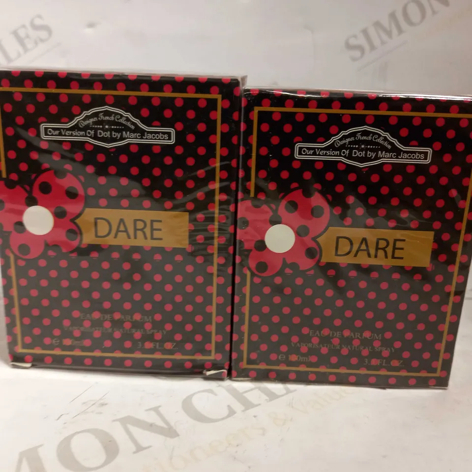 LOT OF 12 DFC DARE EDP 100ML
