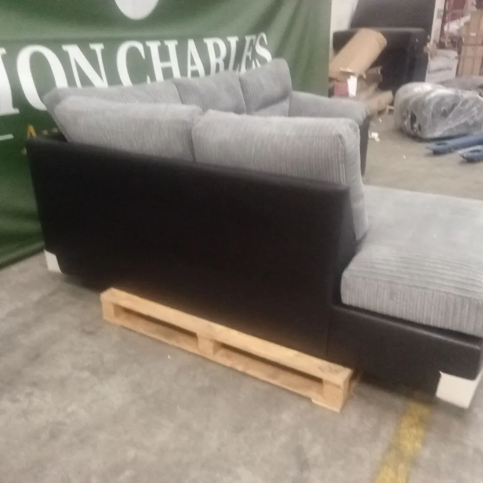 ARMSTRONG LEFT HAND CORNER GROUP SOFA - GREY RRP £999