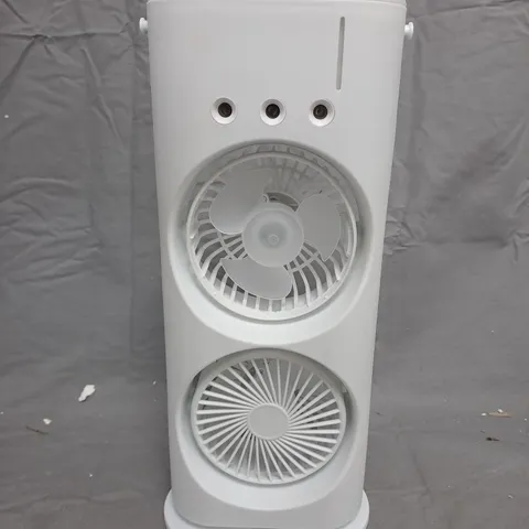 DOUBLE-ENDED SPRAY FAN – PORTABLE HUMIDIFYING TOWER FAN (BOXED)
