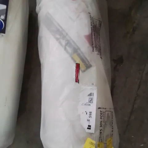 QUALITY BAGGED AND ROLLED AIRSPRUNG DOUBLE MATTRESS