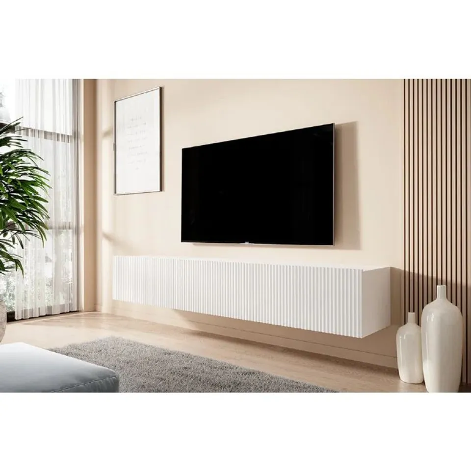 BOXED NICOLE RTV 200 2K1SZ TV STAND (3 BOXES)