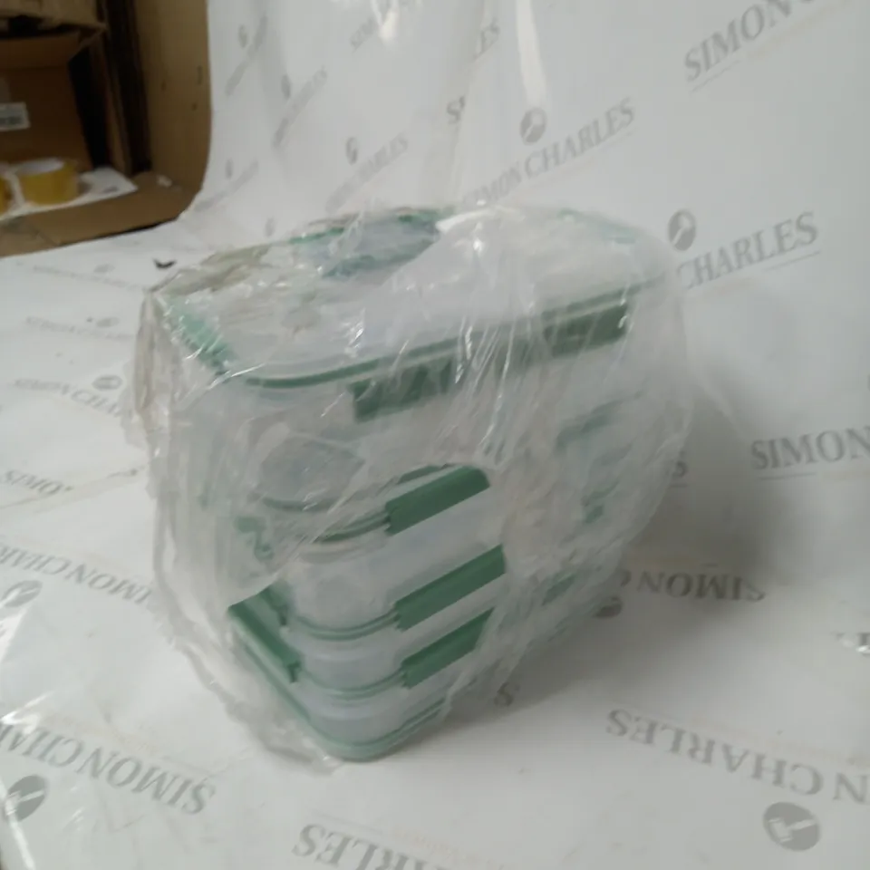 BOXED LOCK & LOCK SET OF 2 MULTI-LOCK CARRY CONTAINERS