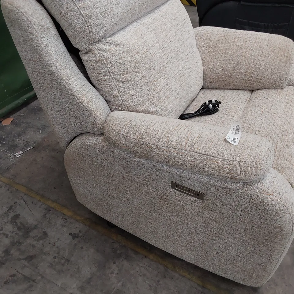 QUALITY BRITISH DESIGNER G PLAN KINGSBURY POWER RECLINING EASY CHAIR KAMPALA DUCK EGG FABRIC 