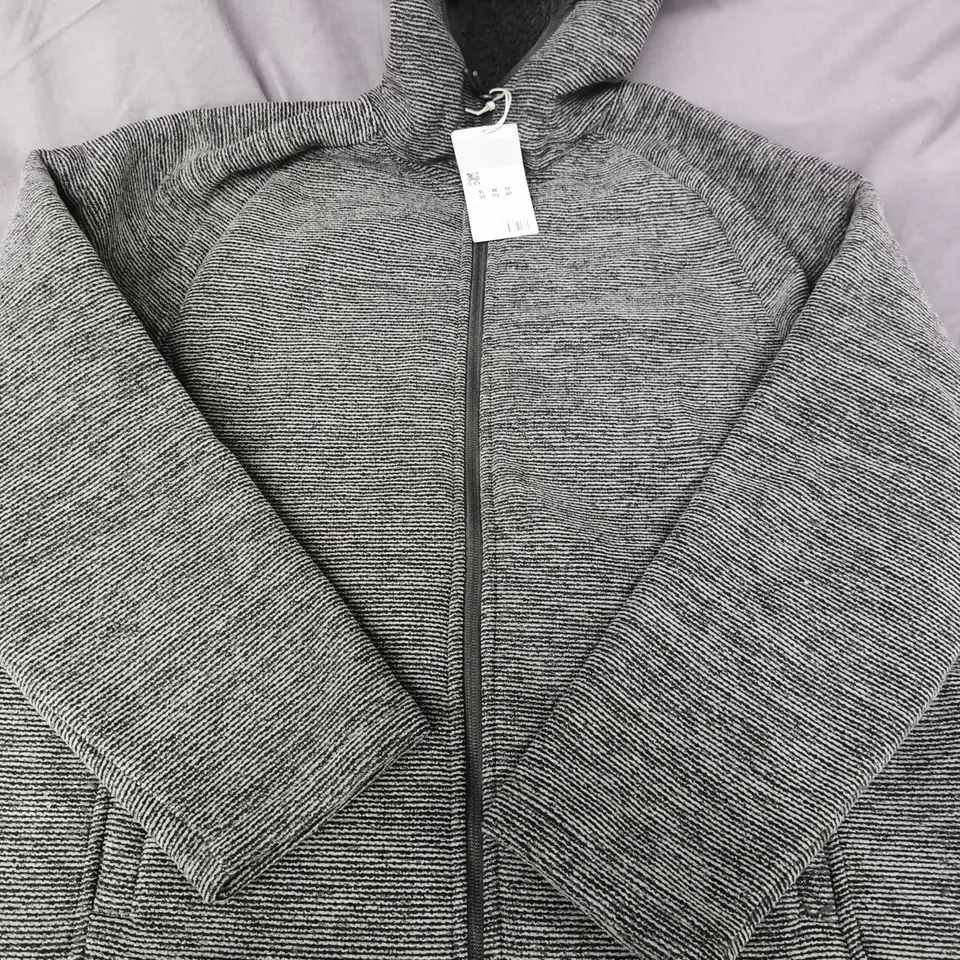 MOUNTAIN WAREHOUSE HAYFIELD FUR LINED MELANGE WOMEN'S FULL ZIP FLEECE IN KHAKI SIZE UK 20