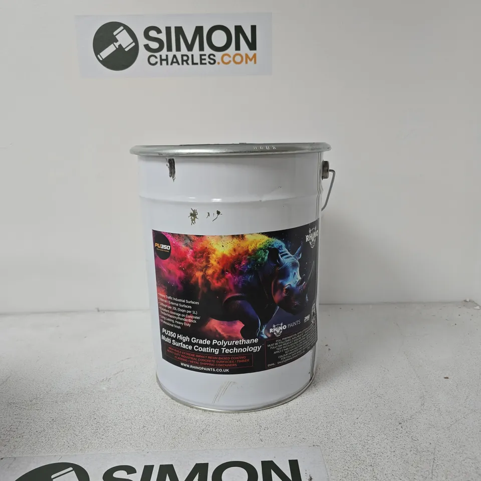 RHINO PAINTS PU350 HIGH GRADE POLYURETHANE – MULTI-SURFACE COATING (PAINT CAN) SIZE UNSPECIFIED