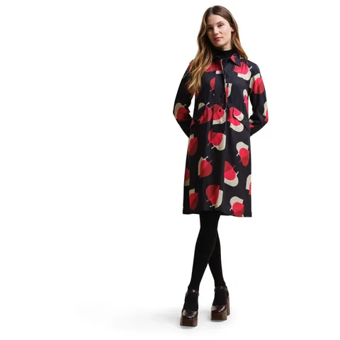 BRAND NEW REGATTA WOMENS ORLA KIELY PRINTED BUTTON DOWN MIDI DRESS IN SHADOW ELM PINK SIZE UK 10