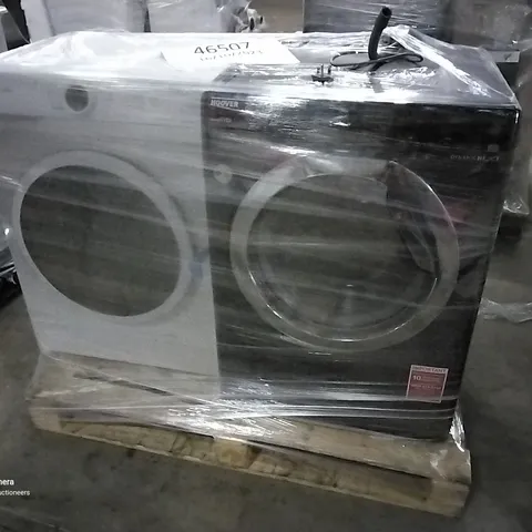 MIDEA FREESTANDING WASHING MACHINE 7KG WHITE AND HOOVER FREESTANDING WASHING MACHINE 12KG BLACK