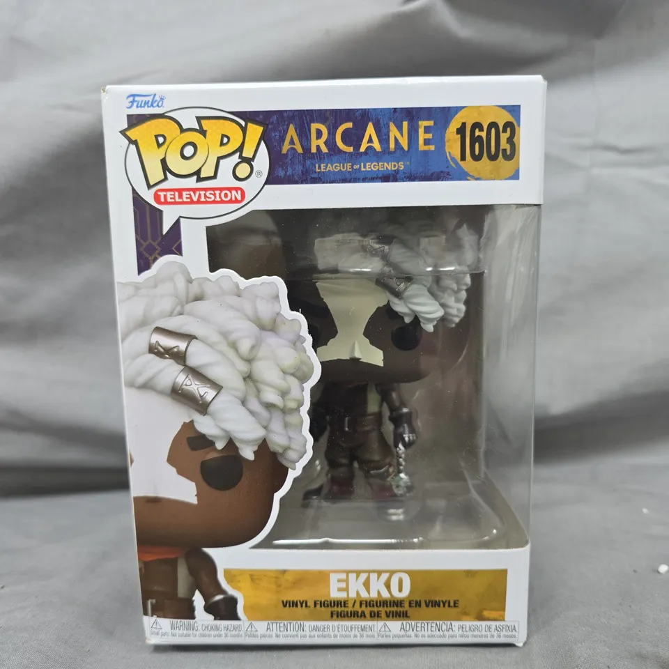 FUNKO POP TELEVISION - ARCANE LEAGUE OF LEGENDS (1603) - EKKO COLLECTIBLE VINYL FIGURE
