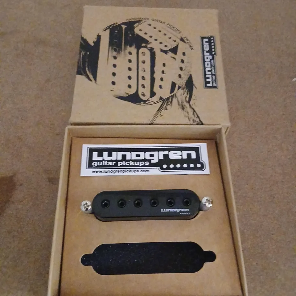 LUNDGREN GUITAR PICKUP – BOXED IN PACKAGING