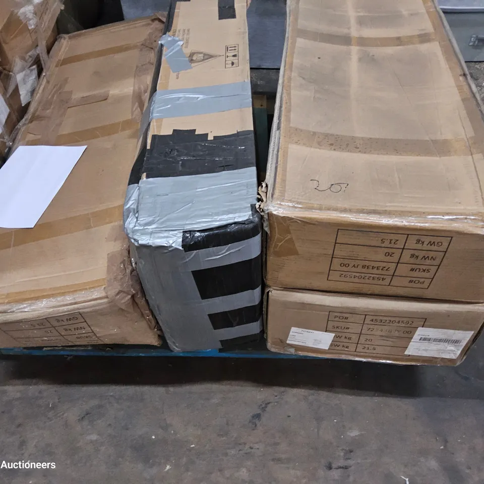 PALLET OF APPROXIMATELY 4 BOXED BALI MACRAME DOUBLE HANGING CHAIR PARTS ( Box 2 of 2 only)