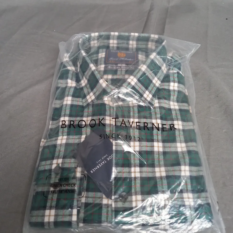 SEALED BROOK TAVENER JUNE COTTON CLASSIC FIT SHIRT - XXL