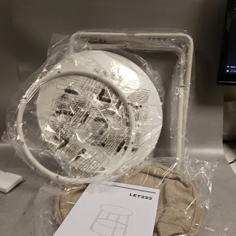 BOXED VASAGLE CIRCLE END TABLE