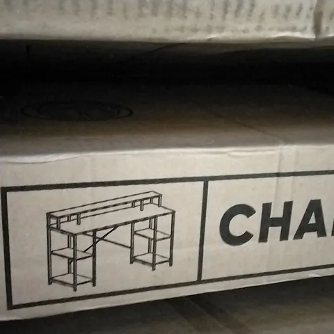 BOXED KINSIEE COMPUTER DESK TOP CHARCOAL