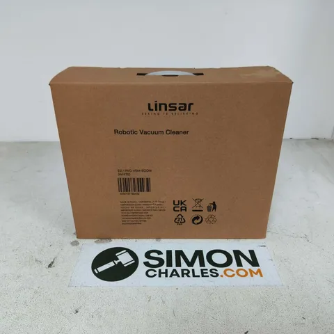 BOXED LINSAR ROBOTIC VACUUM CLEANER