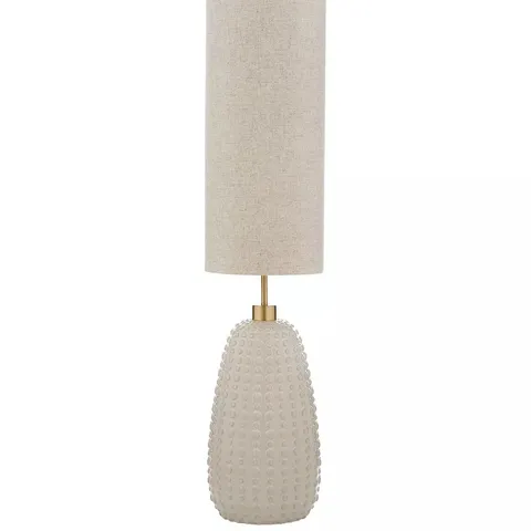 CASA DOT TEXTURED FLOOR LAMP - COLLECTION ONLY 