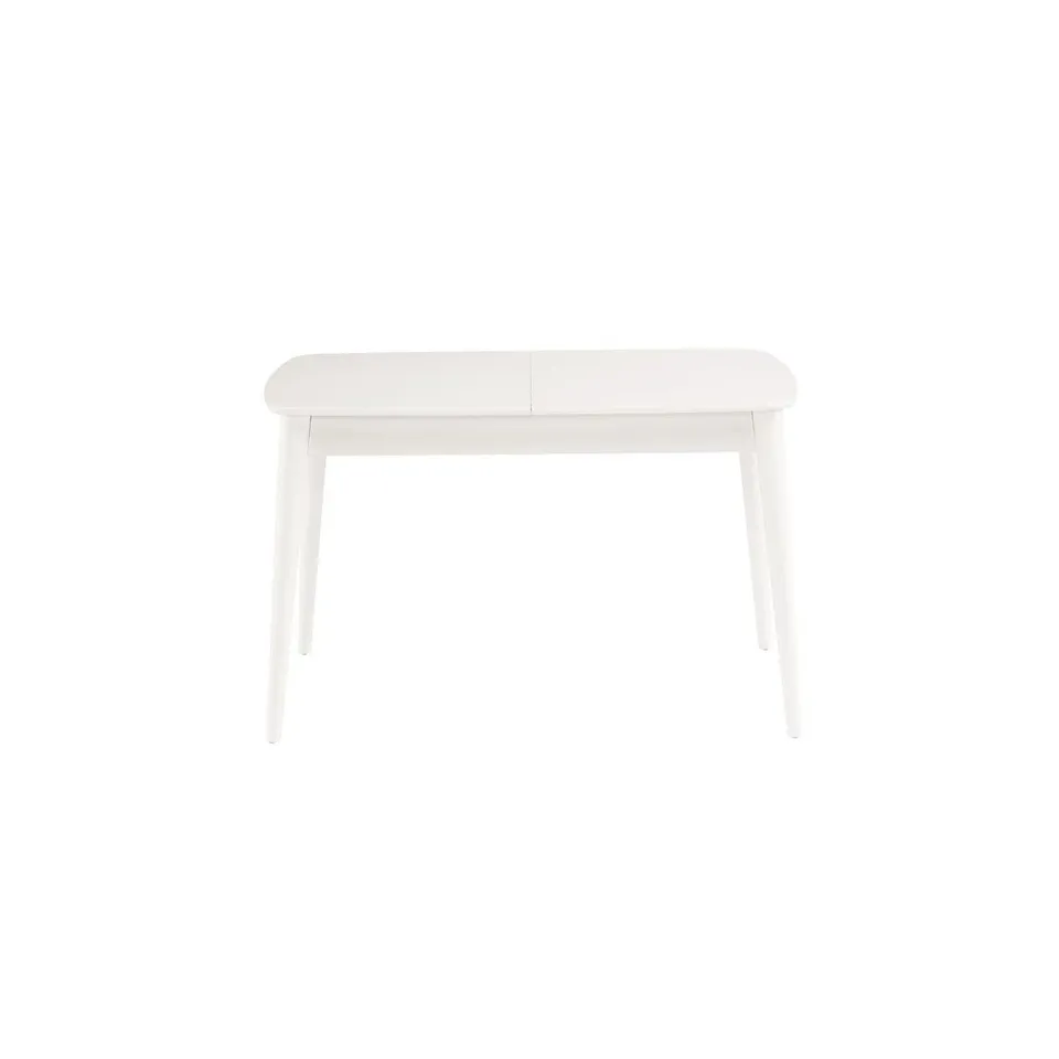 BOXED BALLENTINE EXTENDABLE DINING TABLE - WHITE (1 BOX)