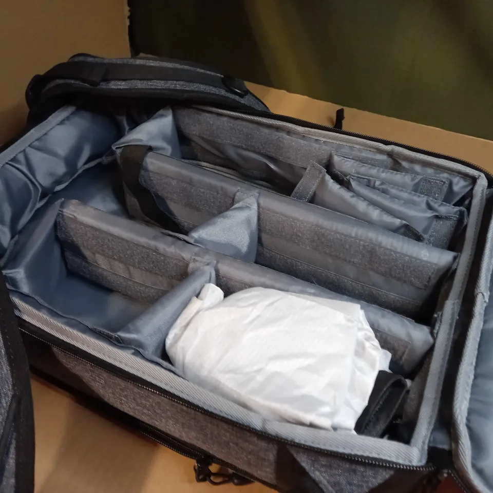 K&F CONCEPT CHARCOAL MARL PADDED PHOTOGRAPHY BAG