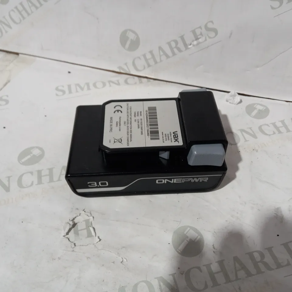 VAX BV15030 ONEPWR 3.0 AH BATTERY BLACK