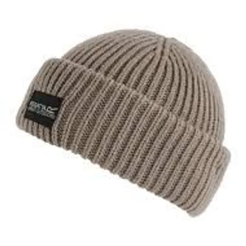 BRAND NEW REGATTA CONNORA FISHERMANS BEANIE IN GREY  - SGL
