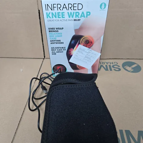 INFRARED KNEE WRAP WITH USB CHARGING – PAIN RELIEF 