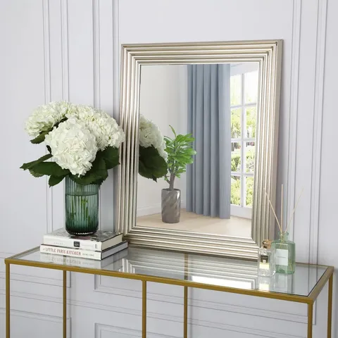 BOXED DIANELLA FLAT WALL MIRROR (1 BOX)