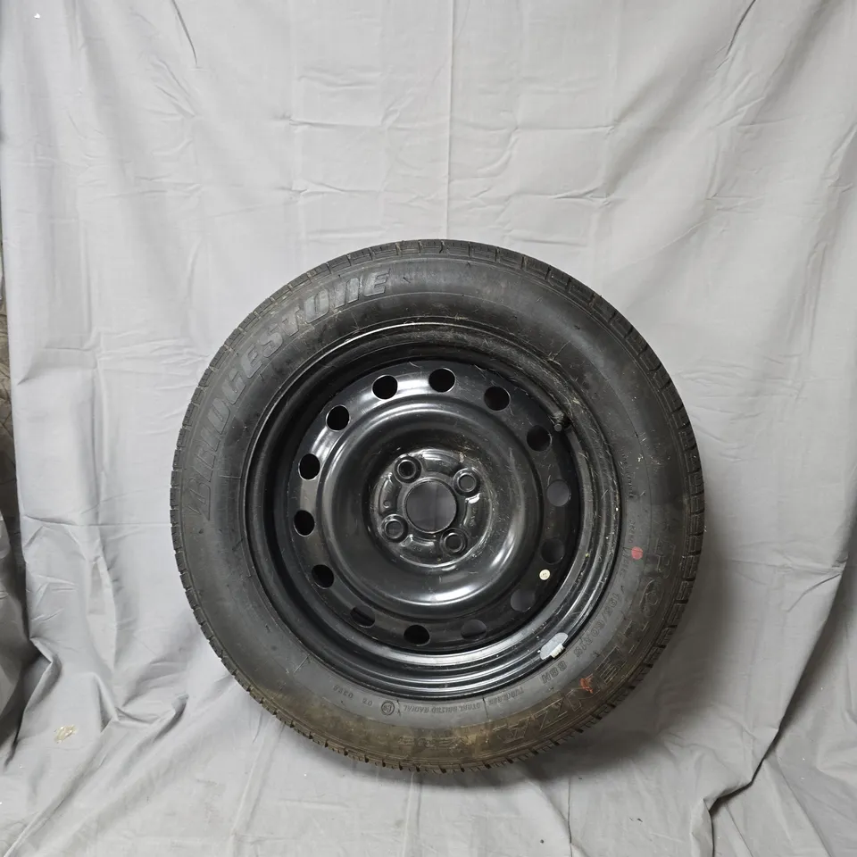 BRIDGESTONE POTENZA 195/60R15 TYRE ON STEEL WHEEL