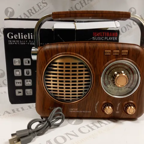 BOXED GELIELIM MULTIBAND MUSIC PLAYER