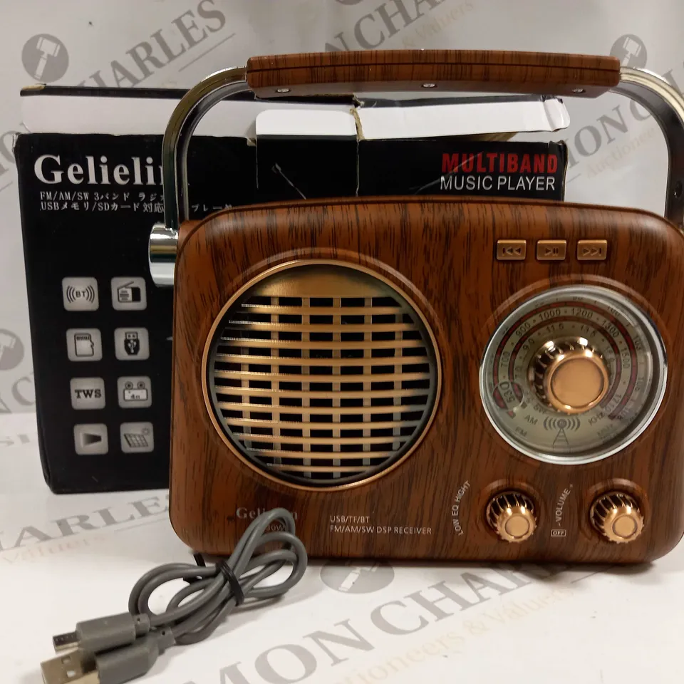 BOXED GELIELIM MULTIBAND MUSIC PLAYER 