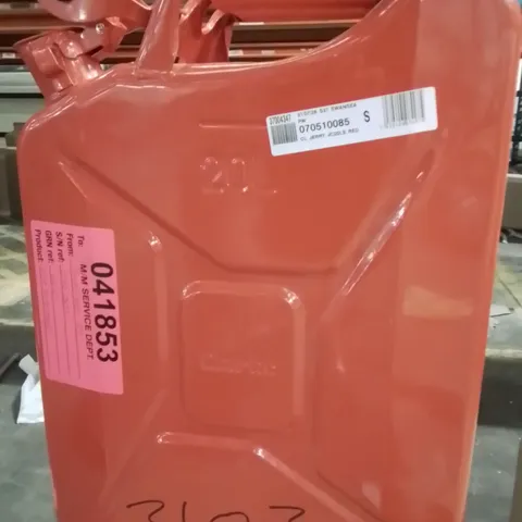CLARKE 20L JERRY CAN RED