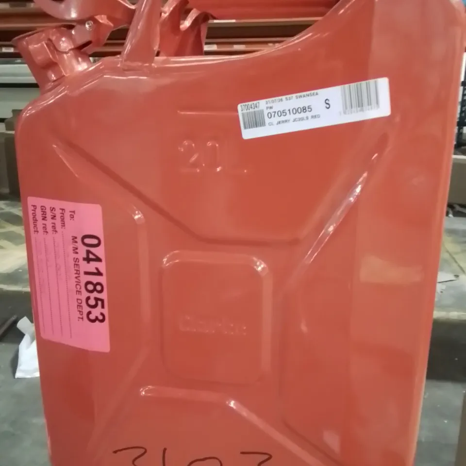 CLARKE 20L JERRY CAN RED