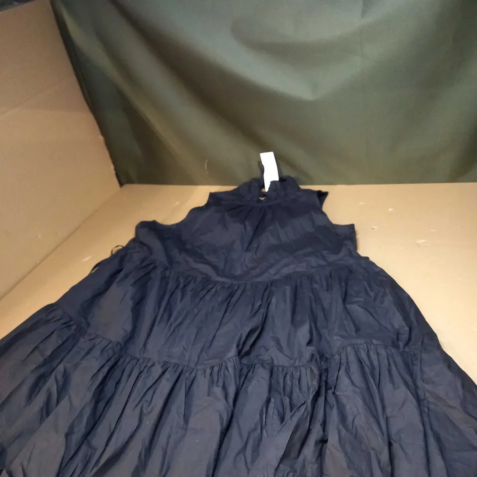 FRENCH CONNECTION RHODES POPLIN BELTED DRESS SIZE L