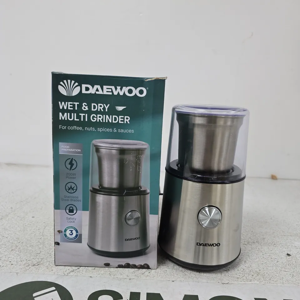 DAEWOO WET & DRY MULTI GRINDER