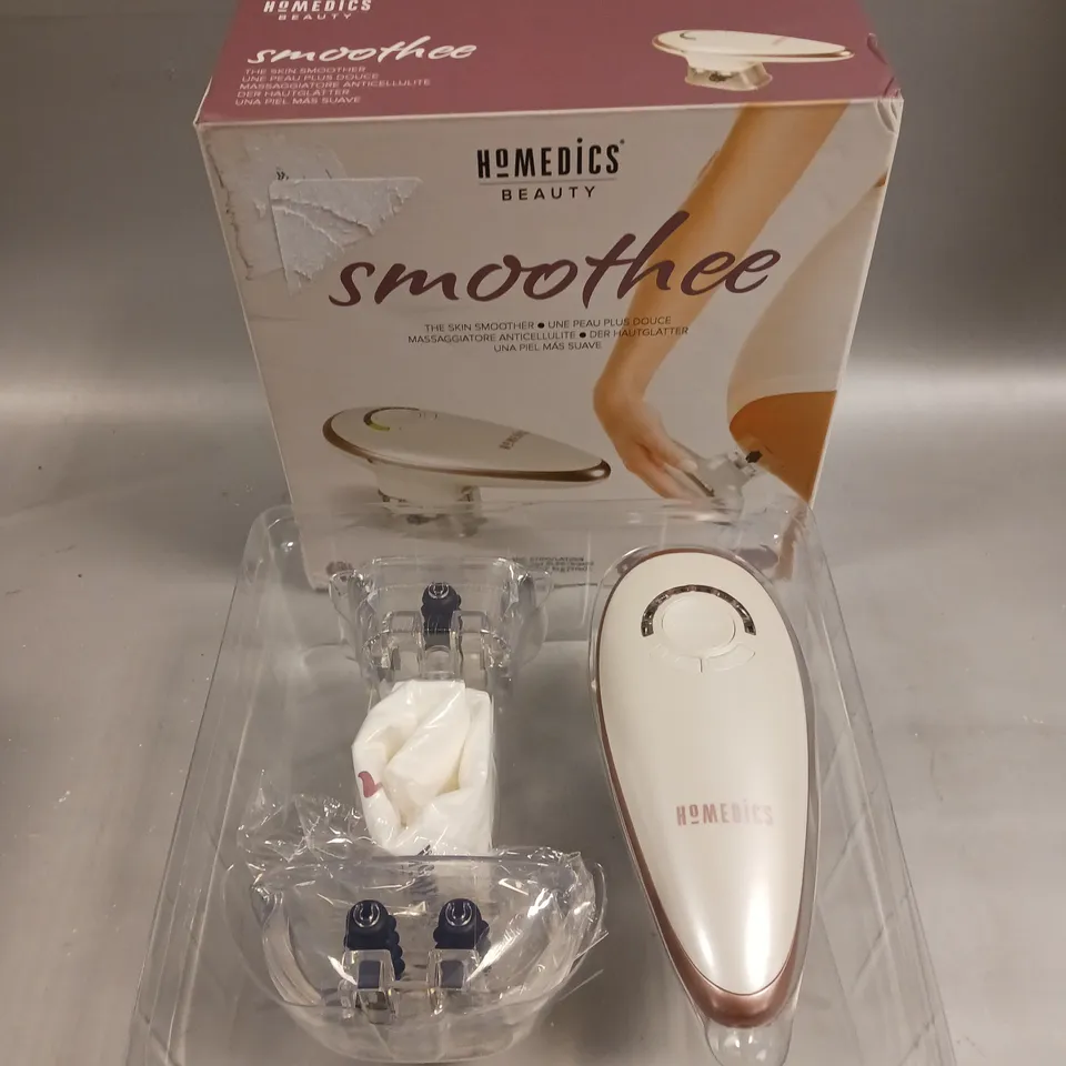 BOXED HOMEDICS BEAUTY SMOOTHEE VACUUM MASSAGE SKIN SMOOTHER 