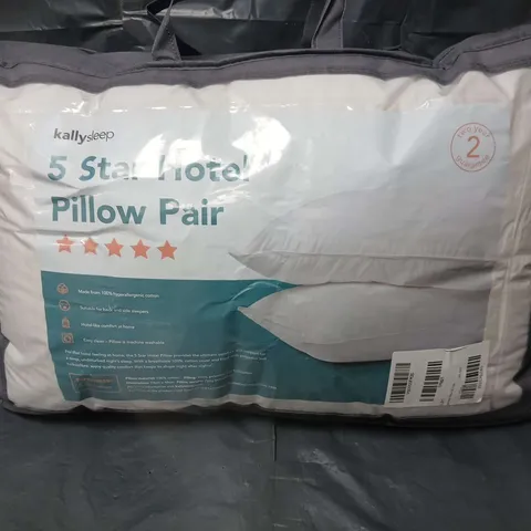 KALLYSLEEP HOTEL PILLOW PAIR