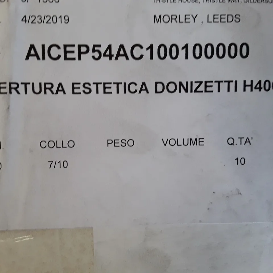 BOXED EXTRACTOR DUCTING H400-700