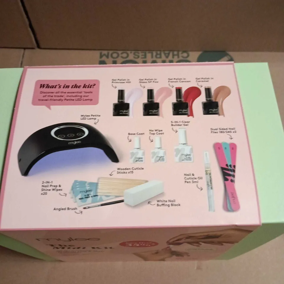 MYLEE THE MIDI KIT – GEL NAIL POLISH & LED LAMP MANICURE SET