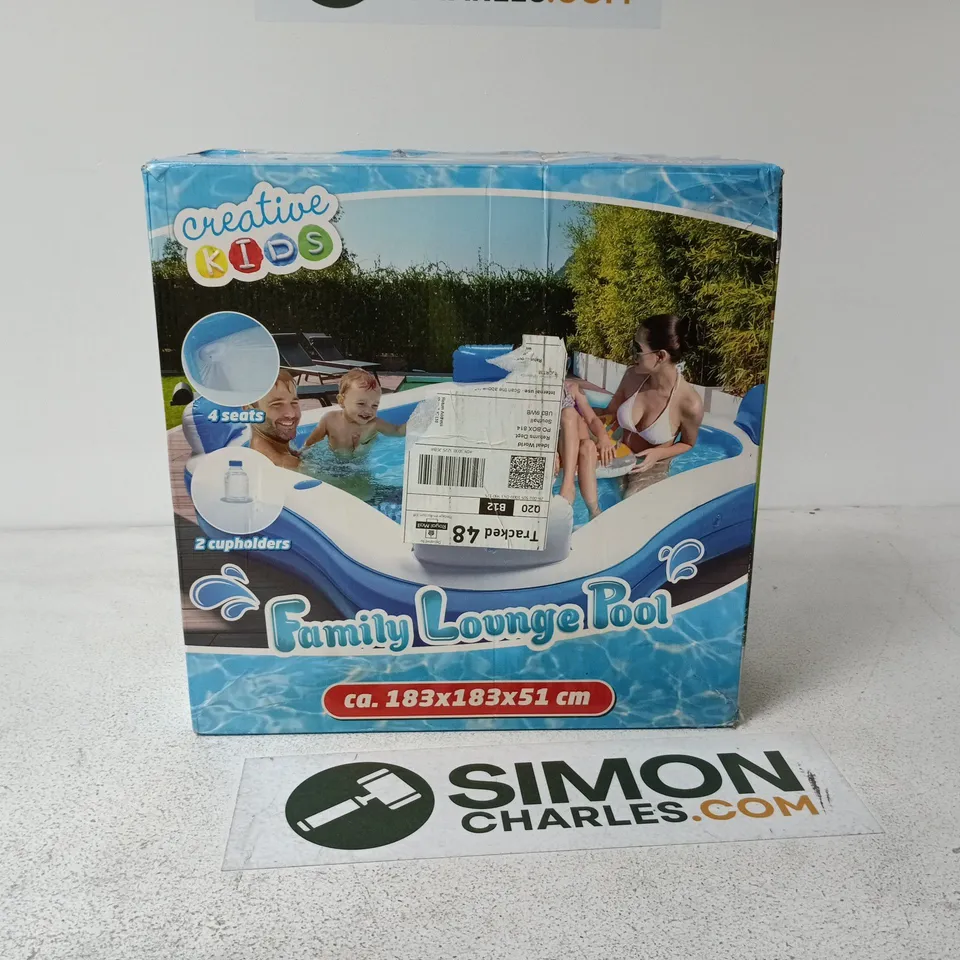 CREATIVE KIDS FAMILY LOUNGE POOL 183 X 183 X 51CM