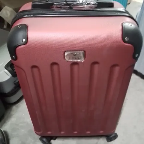 LUGG JETSET CABIN BAG BURGUNDY