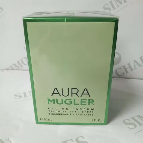 BOXED AND SEALED AURA MUGLER EAU DE PARFUM 90ML