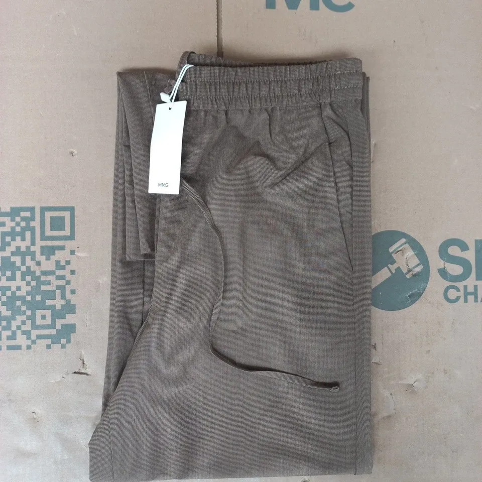 MANGO WOMEN'S TROUSERS IN BROWN SIZE SMALL