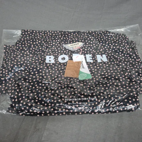 BAGGED BODEN POLKA DOT DRESS SIZE 10R